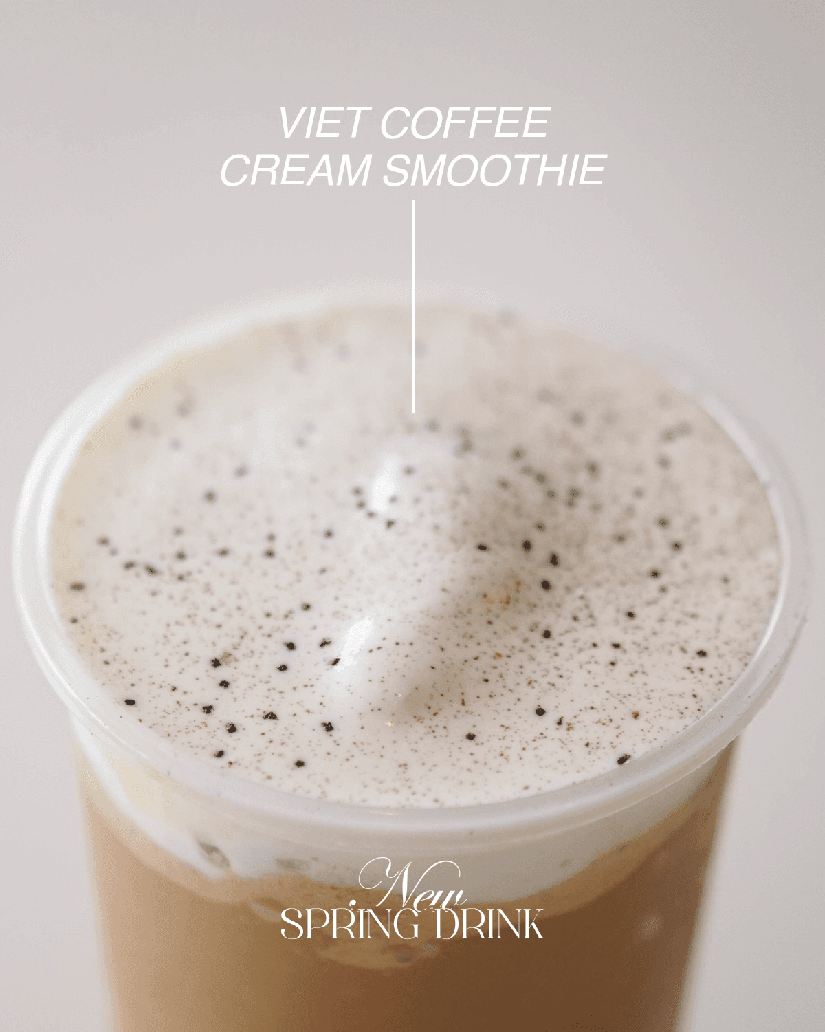 Viet Coffee Cream Smoothie — rich and silky