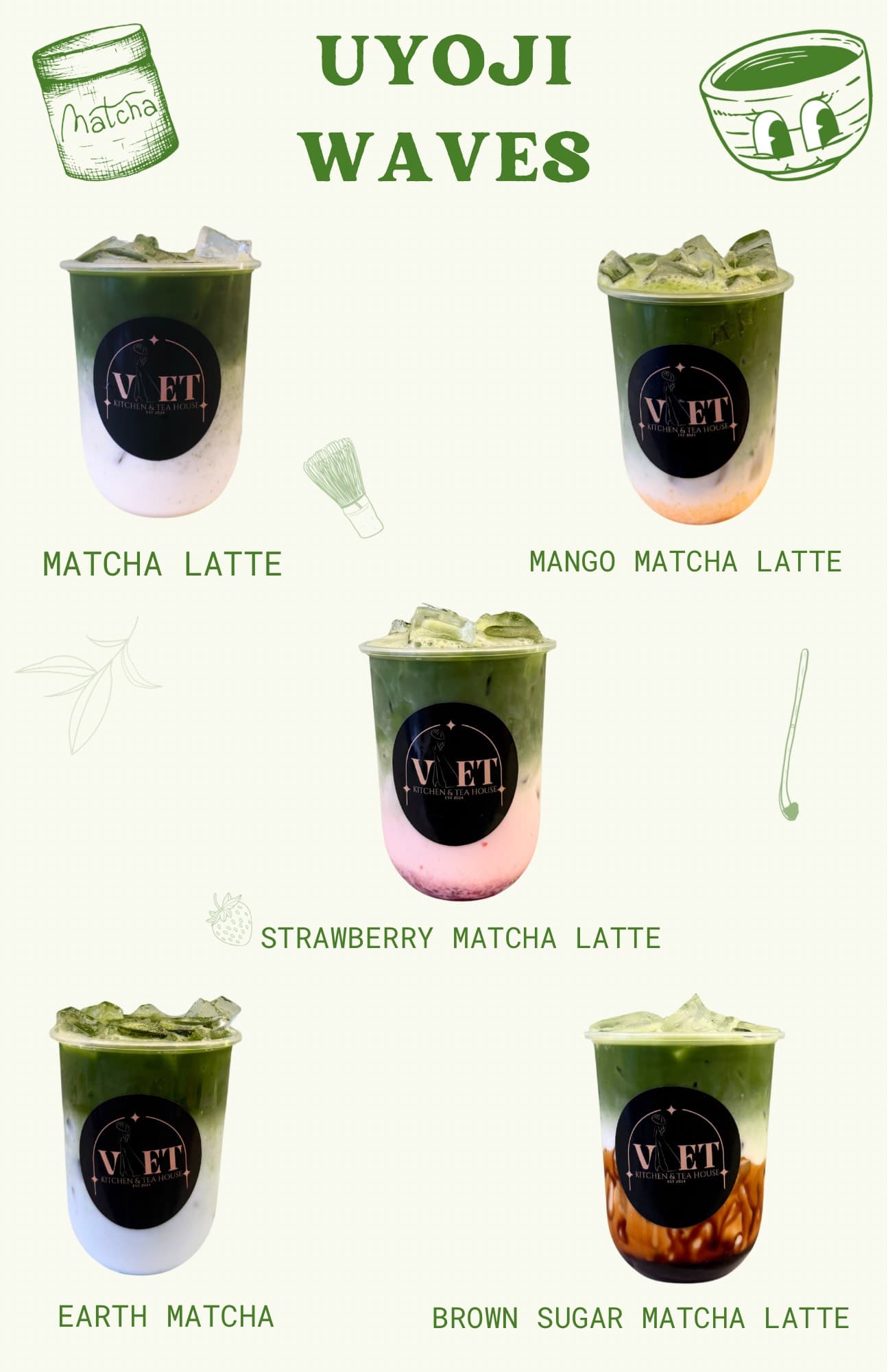 Matcha Special - UYOJI WAVES Menu